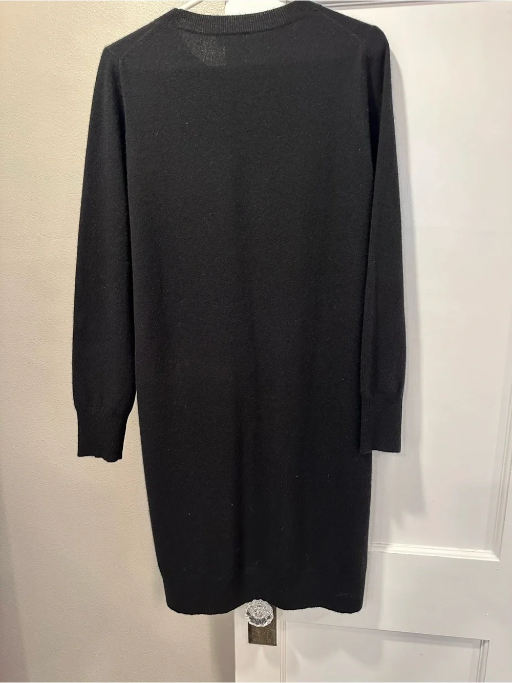 J. Crew Black Cashmere Crewneck Dress - Picture 3 of 6